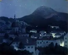 Night in Salzburg (1905), oil on canvas, 61 x 74&nbsp;cm., Kröller-Müller Museum, Otterlo
