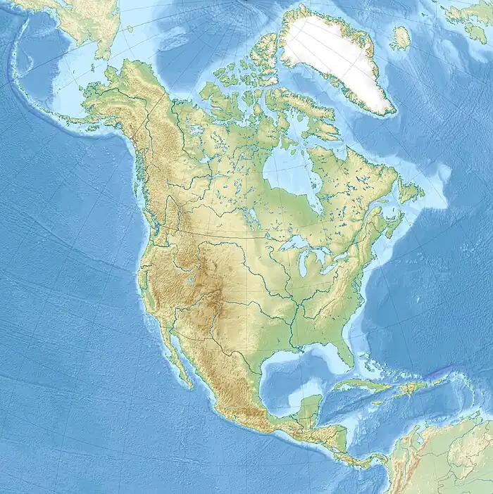 Calgary is located in North America