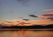 J.C. Van Horne Bridge in Campbellton over the Restigouche River