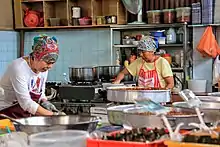 Image 62The Nyonya making various traditional kuih. (from Malaysian Chinese)