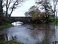 Old bridge to Ardgowan House, now a footbridge