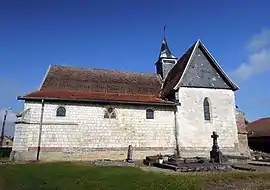 The church in Séchault