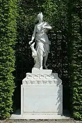 Callisto, by Anselme Flamen, 1696, Versailles.