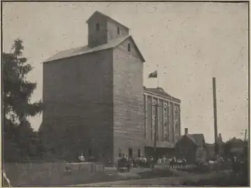 Spink's mill in Pickering Village (1906), now part of Ajax