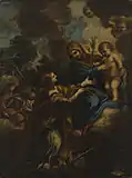 P. Cortona, St. Mary, little Jesus and st. Katharina