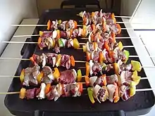 Image 31Pinchos Americanos are a popular dish in Honduras. (from Honduran cuisine)