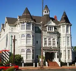 The Platt Building, also known as The Victorian — a c. 1970s office building at 19725 Sherman Way, Canoga Park−Winnetka