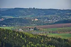 View from the north