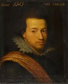 Adolf of Nassau-Siegen (1586–1608). Attributed to Jan Antonisz. van Ravesteyn, ca. 1609–1633. Rijksmuseum Amsterdam.