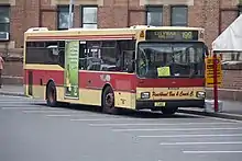 Austral Pacific bodied Scania L113CRL in old livery (decommissioned)