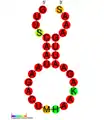 ;CRISPR-DR6: Secondary structure taken from the Rfam database. Family RF01319.