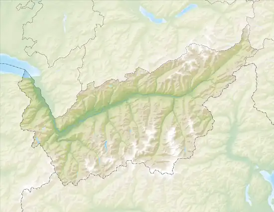 Conthey is located in Canton of Valais