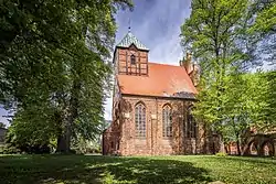 Saints Peter and Paul Gothic Church in Police-Jasienica
