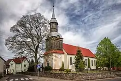Trzebież (2019), Parish Church from 1745