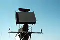 Late AN/SPS-39 installation on USS&nbsp;Richard E. Byrd&nbsp;(DDG-23) using same AN/SPA-72 antenna as AN/SPS-52