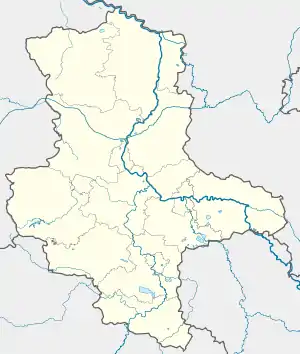 Vockerode is located in Saxony-Anhalt