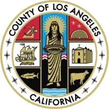 Seal of the County of Los Angeles (2014–2016)