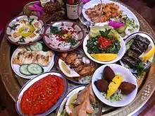 Image 1A selection of Lebanese dishes from Cafe Nouf Restaurant in London (from Culture of Lebanon)