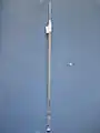 Fully assembled 8&nbsp;mm Shigemi tube, insert secured to outer tube with parafilm