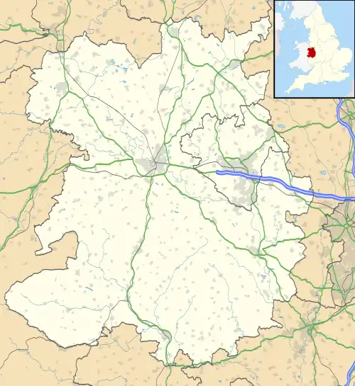 Broomfields is located in Shropshire