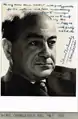 Shura Cherkassky 1963, photo dedicated on first of his three acclaimed Southern Africa tours organised by Hans Adler