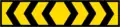 Junction  on the left right sign