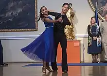 Image 33Slovenian dancers at the National Gallery in 2019 (from Culture of Slovenia)