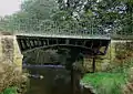 Sontley Bridge near Wrexham Inscription Thos Person: County Surveyor;  Jones Ruabon :Foundry 1843