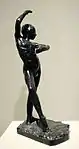 The Spanish Dancec. 1885Cast posthumously in 1921Bronze46.3 × 14.3&nbsp;cmAckland Art MuseumChapel Hill, North Carolina