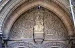 Typanum, east porch