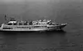 Starboard view of Ob underway on 1 January 1987