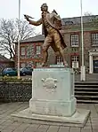 Statue in Thetford, Norfolk, England, Paine's birthplace
