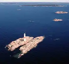 Image 70A light house on Jussarö (from List of islands of Finland)