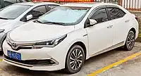 2015–present丰田卡罗拉E170Toyota Corolla Hybrid E170
