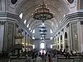 The nave viewed from the main sanctuary