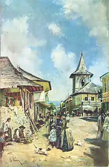 Street in Câmpulung