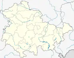 Artern   is located in Thuringia