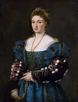 TitianLa Bella. 100 × 75 cm.