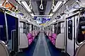 Interior of a 4th batch set, September 2017