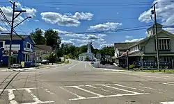 Town center, July 2021