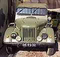 A retired GAZ-69 in the Fort aan den Hoek van Holland&nbsp;[nl] in Hook of Holland, Netherlands
