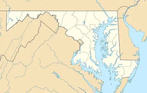 Salisbury is located in Maryland