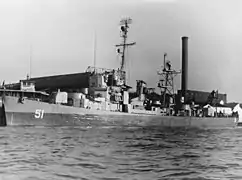 SP aboard USS&nbsp;Buckley