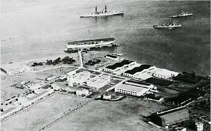 USS&nbsp;Langley at North Island, 1925