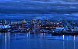 Downtown Victoria skyline