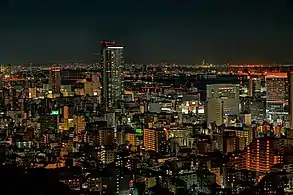 Chūō-ku, Kobe of Night view from Mt.Suwa observation deck