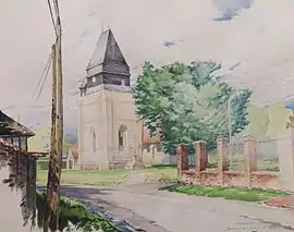 The church in Crestot