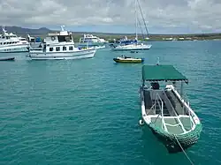 Image 41Water taxi in Puerto Ayora (2011) (from Galápagos Islands)