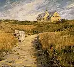 W. M. Chase The Chase Homestead, Shinnecock.  c. 1893