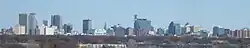 Downtown Winnipeg skyline in 2013
